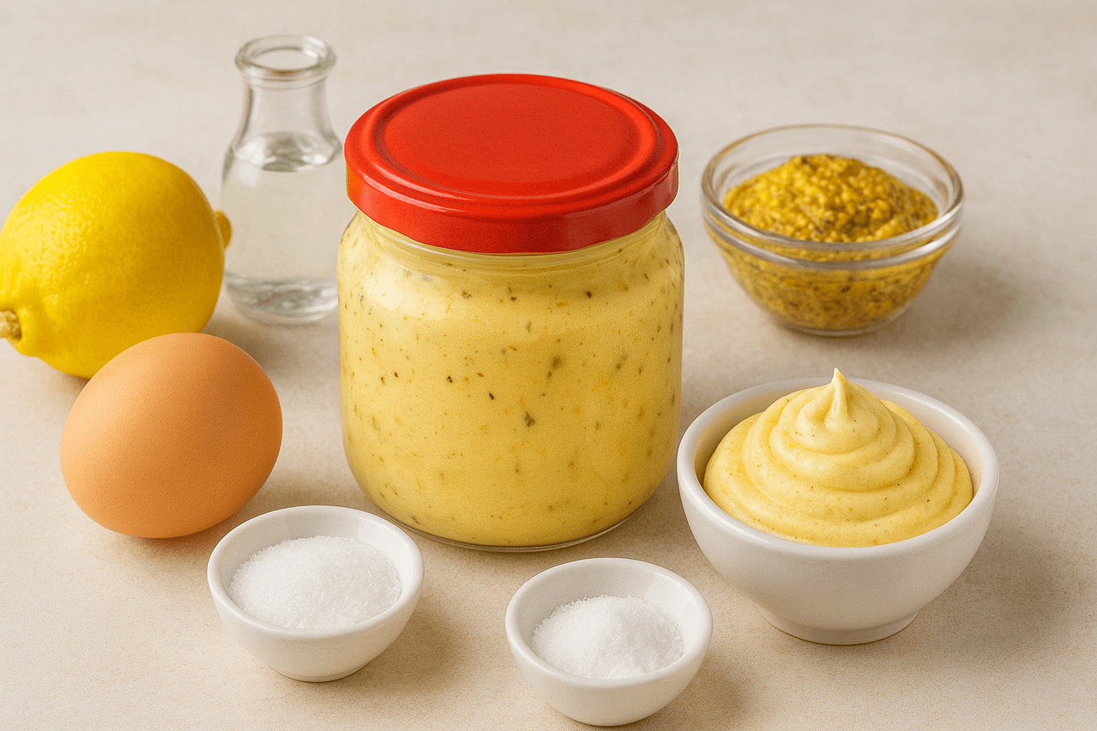 Домашний майонез с французской горчицей